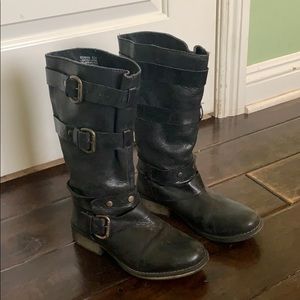 Steve Madden Shoes - Steve Madden Brihanna - Slouchy Black Boot Steve Madden Shoes - Steve Madden Brihanna - Slouchy Black Boot